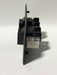 Telecom Data Plate with 2 RJ45 Punch Down Connector - Installed - Side View - Black