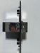 Telecom Data Plate with USB A 3.0 Panel Mount - Installed - Top View - Black