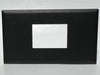 Telecom Plate with 1 Siemon™ Double Knockout - Front View - Black