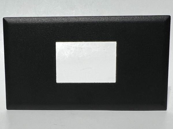 Telecom Plate Telecom Plate with a Siemon™ Double Keystone Knockout — Conscious Power ...