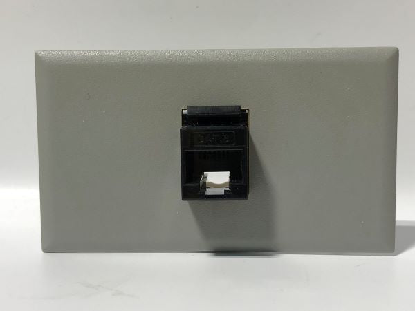 Telecom Plate Telecom Plate with RJ45 CAT6 Punch Down Non-Shielded Connector ...