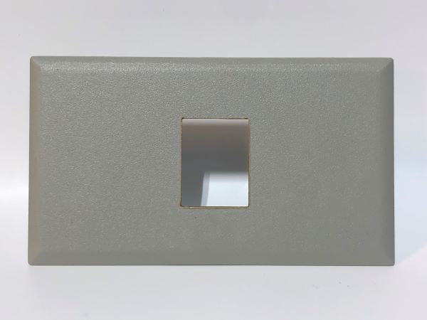 Telecom Plate Telecom Plate with Single Keystone Knockout — Conscious Power Solutions