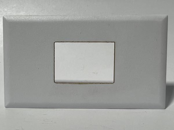 Telecom Plate Telecom Plate with a Siemon™ Double Keystone Knockout — Conscious Power ...